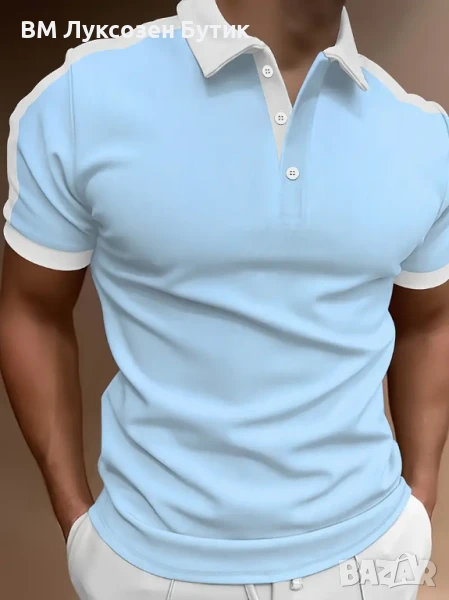 💎 Класическа Луксозна Поло Тениска – За Истински Алфа Мъже, снимка 1