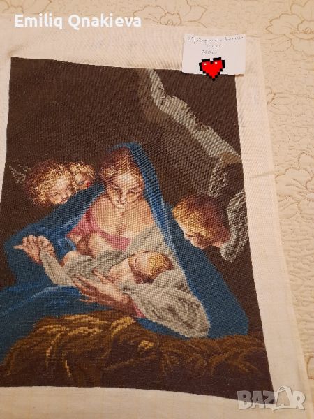 Мадона Марат с младенеца, снимка 1