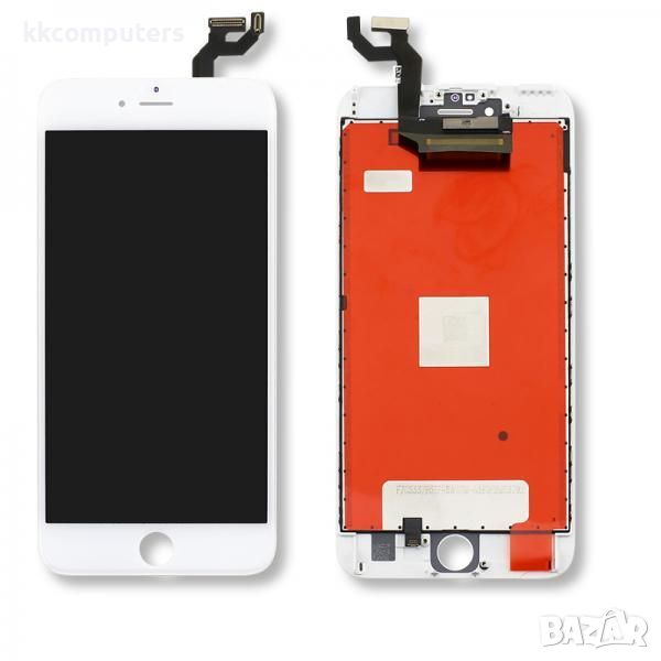 LCD Дисплей за iPhone 6S Plus 5.5' + Тъч скрийн / Бял / Клас A Баркод : 483587, снимка 1