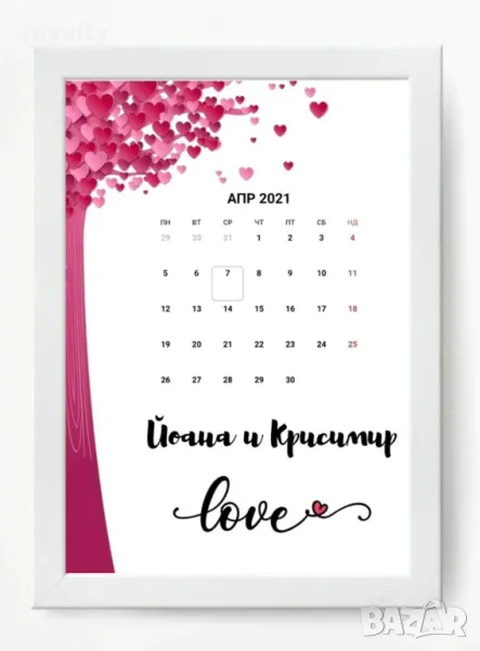 Постер с имена пожелание , снимка 1