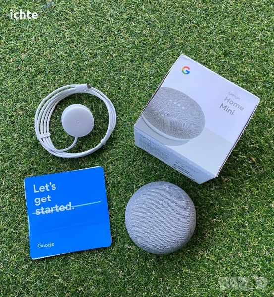 Google Home Mini - НОВ! 2 ГОДИНИ ГАРАНЦИЯ, снимка 1