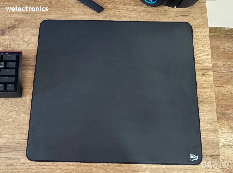 Подложка за мишка Glorious Elements Ice XL, гейминг, черна, 431 x 381 x 4 mm, снимка 1