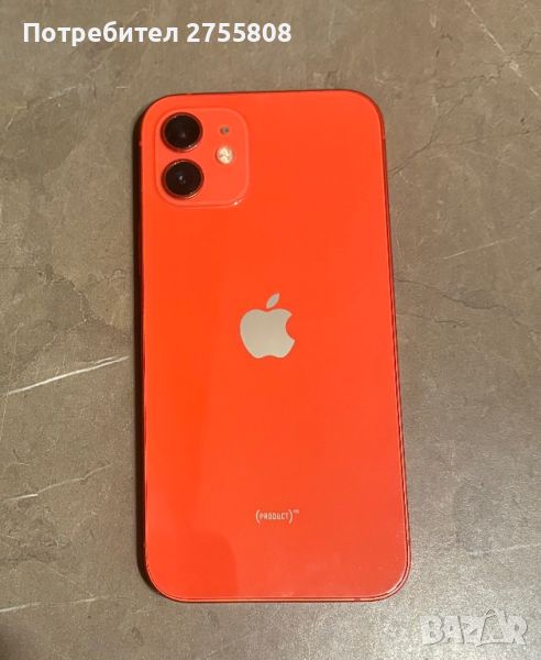Iphone 12 red, 64GB, снимка 1