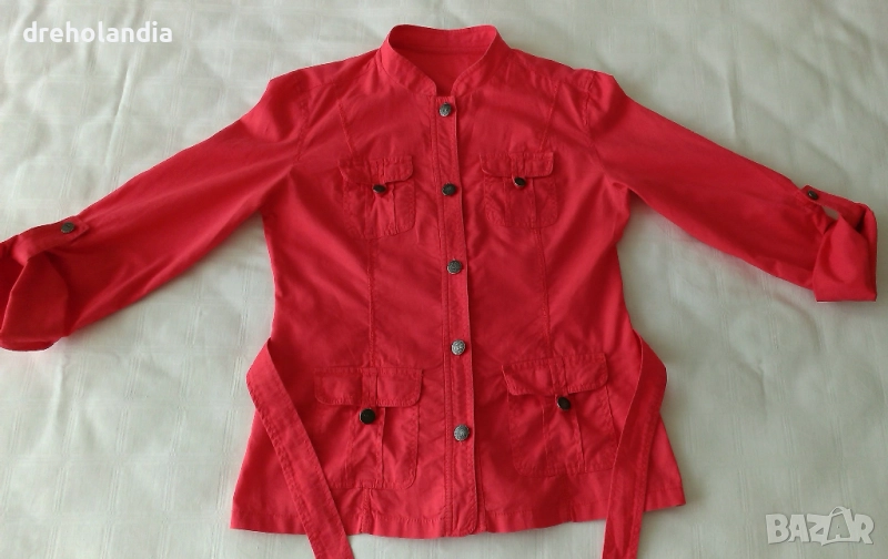 Ленено спортно - елегантно яке / сако - Cache & Cache - М , снимка 1