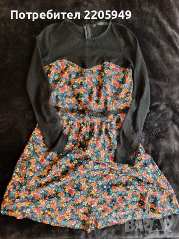 Рокля на цветя Zara