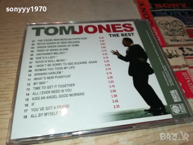TOM JONES CD 0510252100, снимка 8 - CD дискове - 51955298