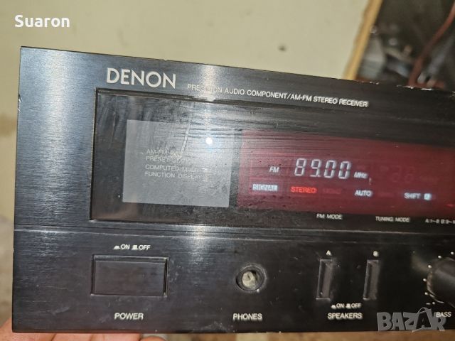 Усилвател ,,DENON" Model: DRA-25, снимка 4 - Ресийвъри, усилватели, смесителни пултове - 46754420