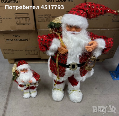 Дядо Коледа , снимка 3 - Декорация за дома - 52469978