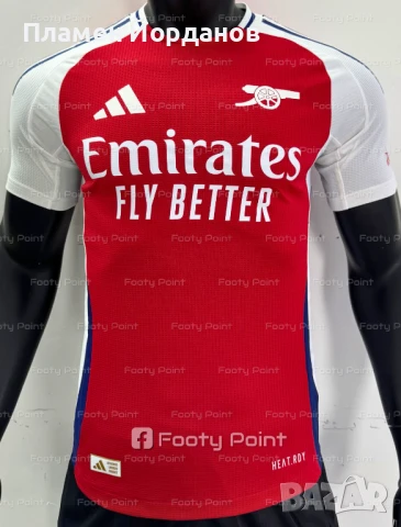 Футболна тениска Арсенал - 2025/2026 Arsenal, снимка 6 - Футбол - 51237138