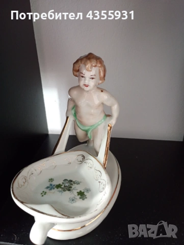 Стар български порцелан СИП стара порцеланова фигурка статуетка 