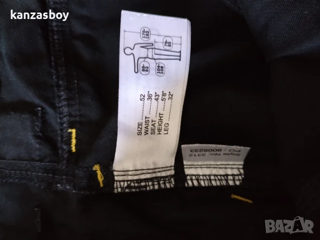 snickers craftsmen trousers dura twill Work Trousers - страхотен работен панталон КАТО НОВ 52/L , снимка 8 - Спортни дрехи, екипи - 50860014