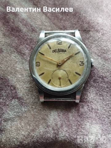 Мъжки часовник Делбана 17 рубина , снимка 4 - Мъжки - 53945593