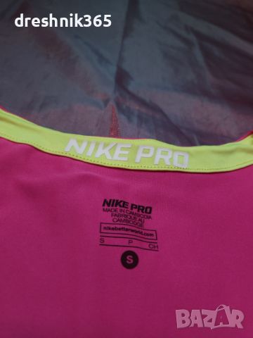 NIKE PRO Тениска/Дамска S, снимка 4 - Тениски - 45753595