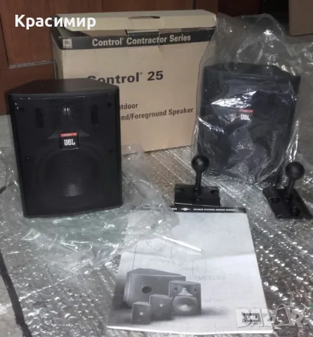 Jbl CONTROL 25-1.ЧИСТО НОВИ  ПРОФЕСИОНАЛНИ., снимка 1 - Bluetooth тонколони - 48977818