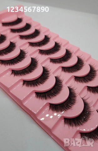 3D Мигли 10 чифта, снимка 2 - Други - 52687472