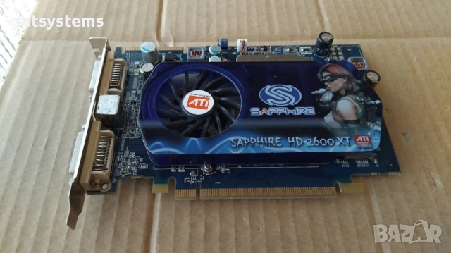 Видео карта ATi Radeon Sapphire HD 2600 XT 256MB GDDR4 128bit PCI-E, снимка 5 - Видеокарти - 53401429