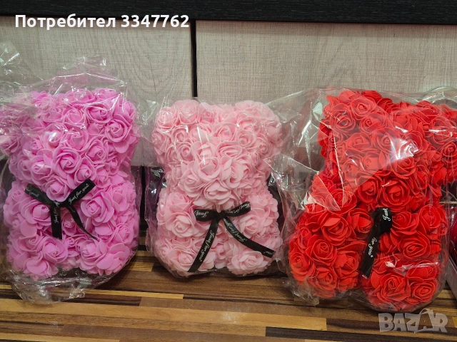 Сапунени рози , снимка 16 - Изкуствени цветя - 53458919