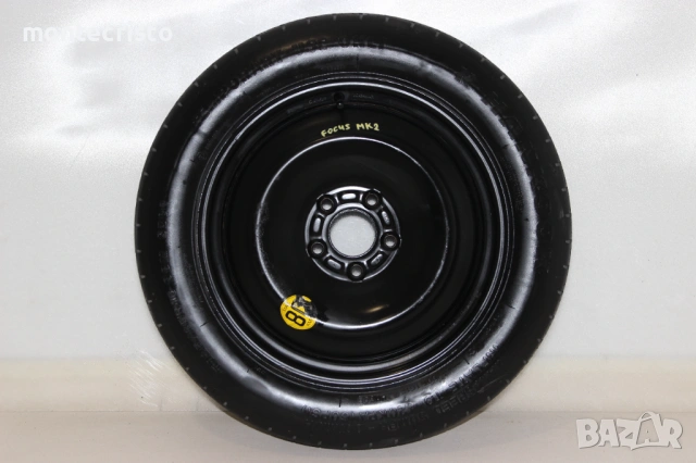 Резервна гума патерица Ford Focus MK2 MK3 MK4 (2004-2025г.) 5x108 / 63.4 / 16 цола