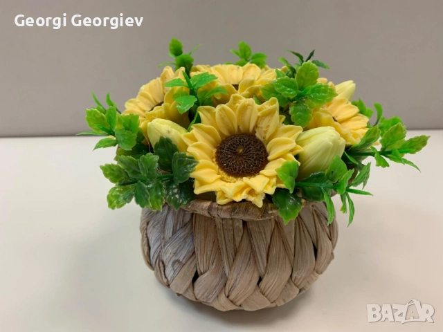 цветя изработени с глицеринов ароматен сапун , снимка 12 - Други - 51962008