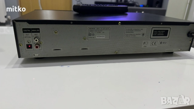 Sony CDP-XE370 CD Player, снимка 3 - Аудиосистеми - 53419410
