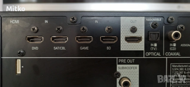 Pioneer VSX-422 -K HDMI дистанционно , снимка 8 - Ресийвъри, усилватели, смесителни пултове - 53761727