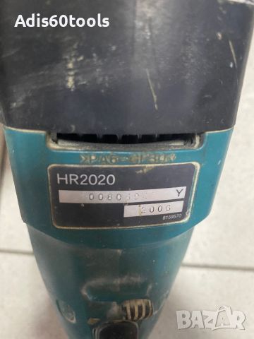 Перфоратор Makita HR2020 Оригинален Made in Japan, снимка 5 - Бормашини - 46142771