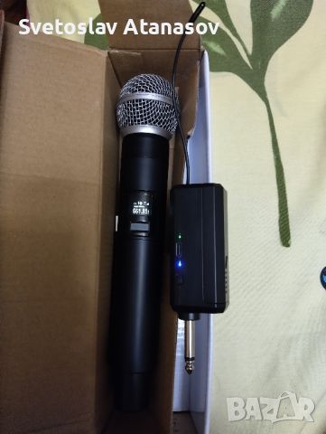 Безжичен микрофон , снимка 2 - Други - 45228797