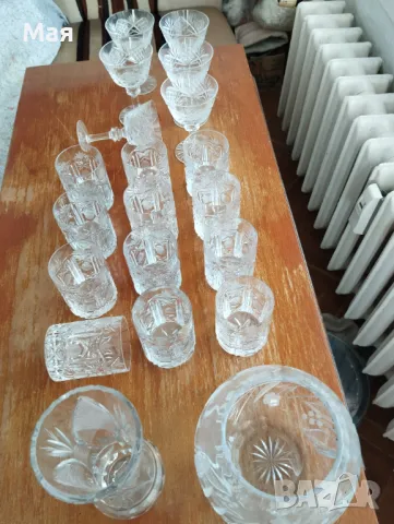 Кристални чаши за вино, шампанско, уиски, ракия, красиви и елегантни , снимка 17 - Чаши - 50370325