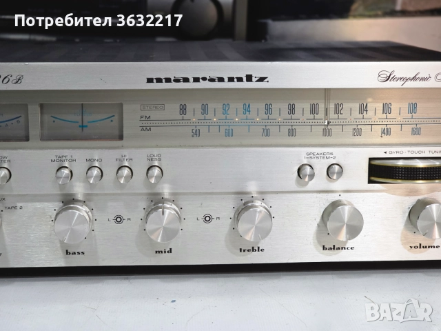 🔥💥 MARANTZ 2226B – ВИНТИДЖ ЗВЯРА, ДЕТО НЕ ПРОЩАВА! 💥🔥, снимка 3 - Ресийвъри, усилватели, смесителни пултове - 52688160