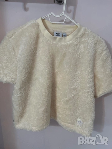 Дамска пухкава блузка Адидас, снимка 5 - Тениски - 53212521