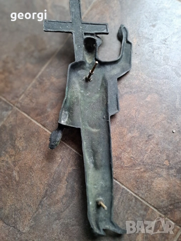 бронзова скулптура на Исус Христос, Разпятие 33/1, снимка 7 - Декорация за дома - 53382728