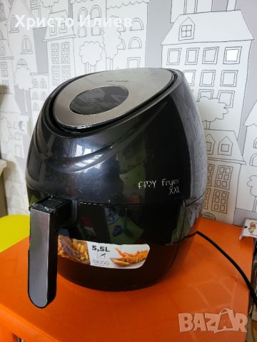 Голям фритюрник с горещ въздух Ariete 5.5L 1800W Air fryer XXL ЕЪР ФРАЙЪР, снимка 6 - Фритюрници - 45616121