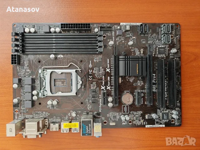 Asrock B85 Pro 4 сокет 1150, снимка 8 - Дънни платки - 46940659