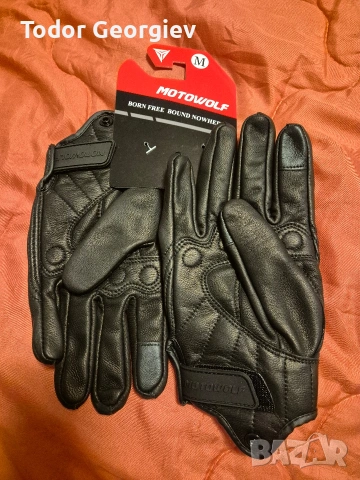 Кожени мото ръкавици , снимка 3 - Аксесоари и консумативи - 54115020