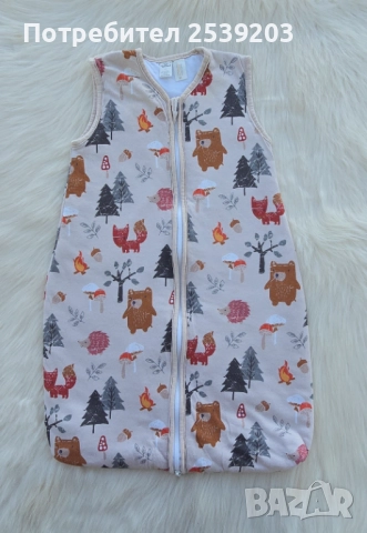 Детски спален чувал 0-7 месеца , снимка 8 - Спални чували за бебета и деца - 52718638