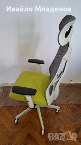 Ергономичен офис стол, снимка 3 - Столове - 54224591