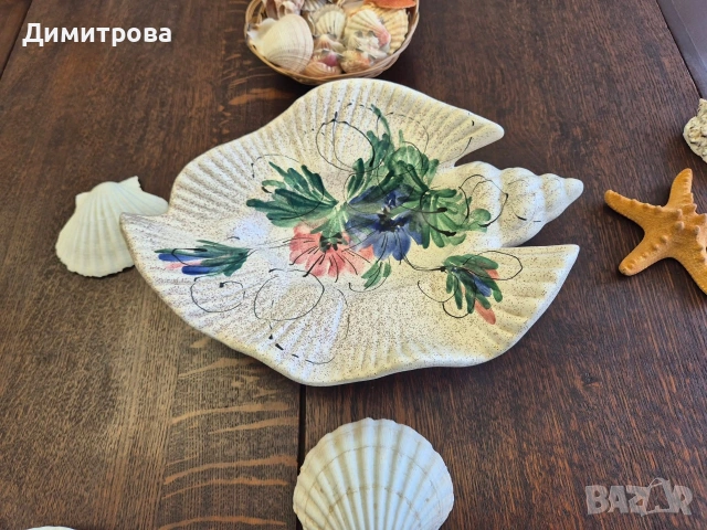 Плата за стриди и фруктиера , снимка 8 - Чинии - 53955340