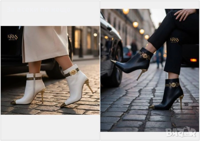 Versace Дамски Боти На Ток Версаче - 2 Цвята Код SK293