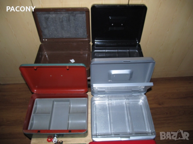 метална каса с ключе, снимка 5 - Други - 51699238