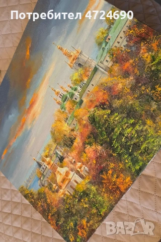 Продавам две картини "Зимна и Елена приказка", снимка 2 - Картини - 53607953