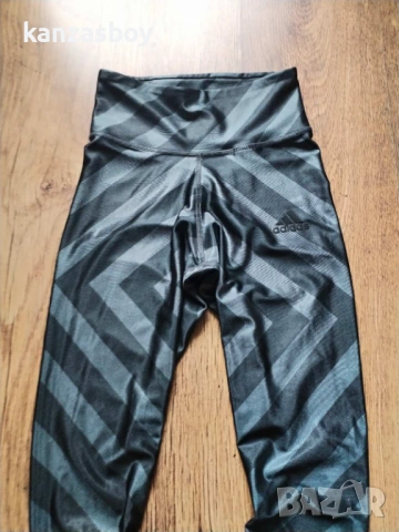 Adidas Allover Graphic 7/8 Tight - страхотен дамски клин 2ХС, снимка 7 - Клинове - 54018357