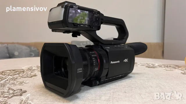 Видеокамера Panasonic HC-X1500, комплект с дръжка, в гаранция, снимка 2 - Камери - 47953826