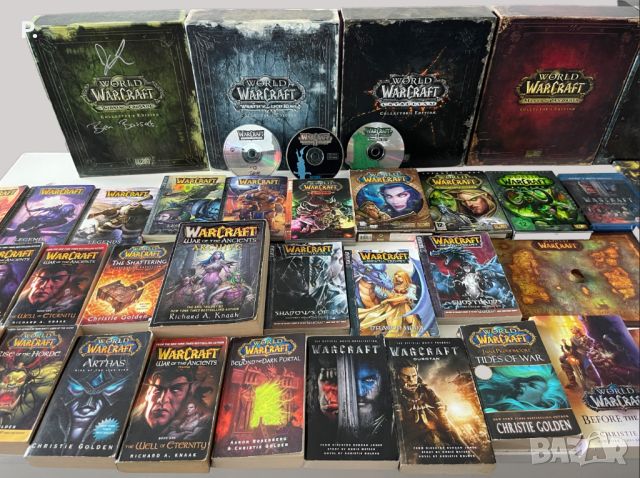 Warcraft , Diablo , Startcraft - Blizzard колекция от колекционерски издания , книги и др., снимка 4 - Игри за PC - 46411694
