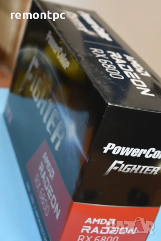 Видео карта POWERCOLOR FIGHTER AMD RADEON RX 6800 16G , снимка 9 - Видеокарти - 54252731
