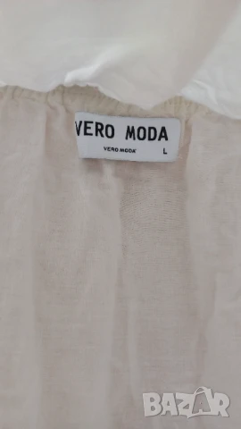 Vero Moda бяла пола L, снимка 3 - Поли - 50922804
