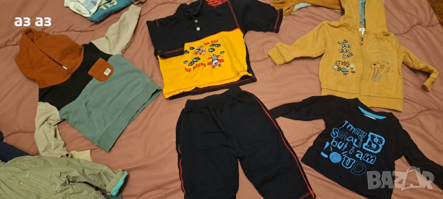 Дрехи за момче 9-12 м, снимка 3 - Комплекти за бебе - 53602180
