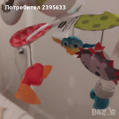 Музикална въртележка Take-Along Mobile TINY LOVE , снимка 2 - Музикални играчки - 46978992