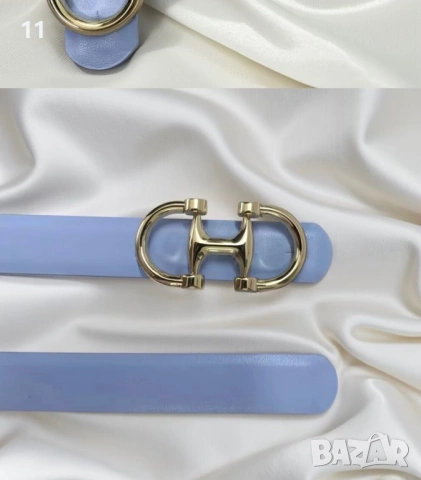 Колан със златиста катарама , снимка 2 - Колани - 53914584