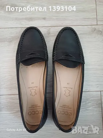 Кожени мокасини Ecco 38 номер