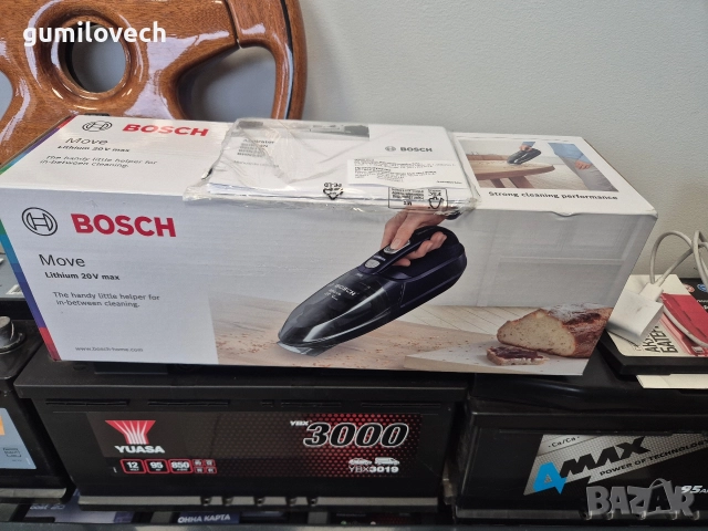 Ръчна прахосмукачка BOSCH Move Lithium 20 V max